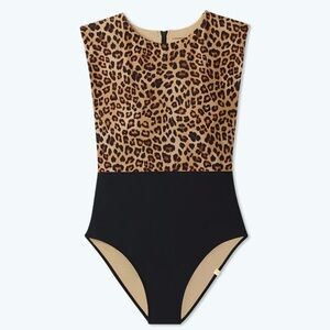 Summersalt Women’s The Surf Leo Leopard One-piece Swimsuit - Size 2
